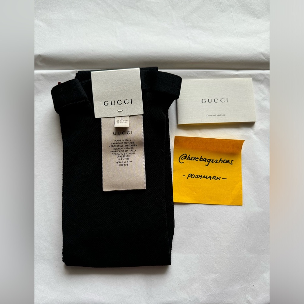 Authentic Gucci Supremelis Interlocking GG Logo Tights - Picture 4 of 16